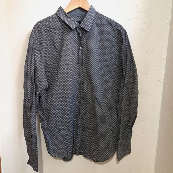 Boss Gray Casual Button Down Shirt for Smart Casual Wear - Picture 2 of 11